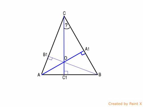 Востроугольном треугольнике abc высоты aa1 и bb1 пересекаются в точке o. найдите угол ocb, если ba1=