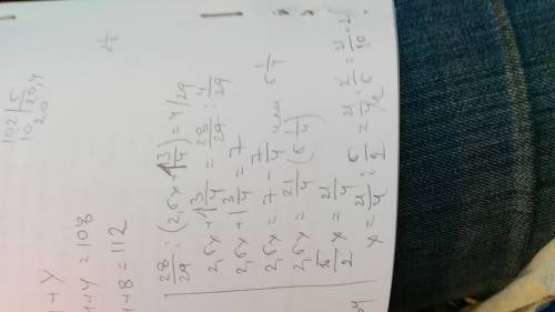 Решить ! 1)4 4/5(4целые четыре пятых) : (3 х - 2,5)= 4/17 2)28/29: (2,5х+1 3/4)=4/29