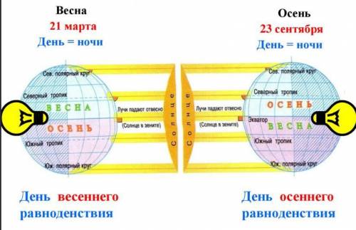 Когда бывает солнце в зените на экваторе?