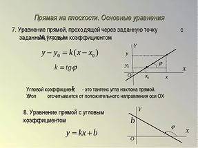 Уравнение прямой при а(-4; 2) и в(6; -4)