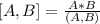 [A,B]= \frac{A*B}{(A,B)}