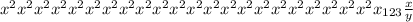 x^{2} x^{2} x^{2} x^{2} x^{2} x^{2} x^{2} x^{2} x^{2} x^{2} x^{2} x^{2} x^{2} x^{2} x^{2} x^{2} x^{2} x^{2} x^{2} x^{2} x^{2} x^{2} x_{123} \frac{x}{y}