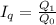 I_q = \frac{Q_1}{Q_0}