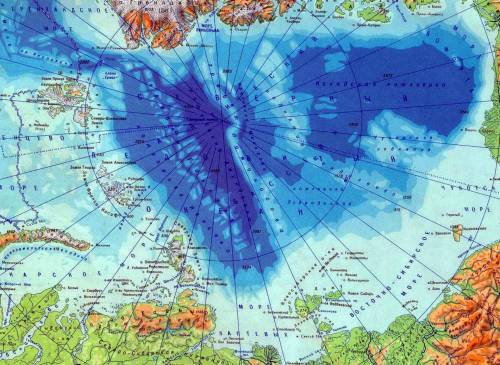 Положение северного ледовитого океана