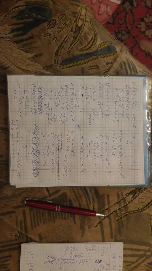 1. найдите промежутки возрастания и убывания функции f(x)=x^3-3x^2-24x+2. 2. найдите промежутки, на