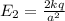 E_2 = \frac{2kq}{a^2}