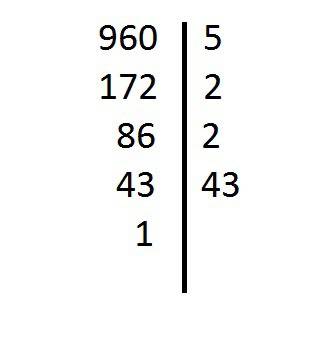 Разложите на простые ножители число 1092 и 5 класс