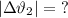 |з\vartheta_{2}|= \ ?