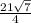 \frac{21 \sqrt{7} }{4}