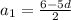 a_{1}= \frac{6-5d}{2}