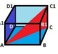 Вкубе авсда1в1с1д1 с ребром 2 см найдите расстояние между ребрами аа1и сс1.