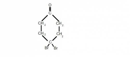 Дать структуру вещества : 4,4 дибромциклогексан