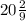 20\frac{2}{9}