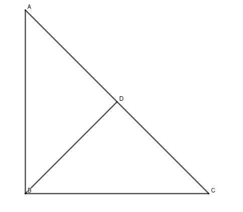 Висота прямокутного трикутника проведена до гіпотенузи поділяє її на відрізки завдовжки 9 і 16 см. з