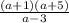 \frac{(a+1)(a+5)}{a-3}