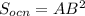 S_{ocn}=AB^2