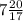 7 \frac{20}{17}