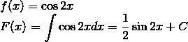 F(x)= cos2x найдите перво образуют f