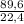 \frac{89,6}{22,4}