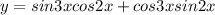 y= sin3x cos 2x +cos3x sin 2x