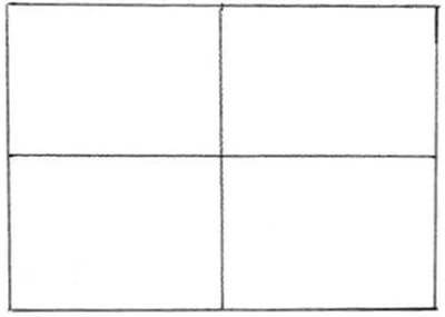 Начерт прямоугольник со сторонами 8 см и 6см раскрась его четвёртую часть и вычисли её площадь