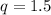 q=1.5