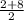 \frac{2+8}{2}