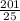 \frac{201}{25}