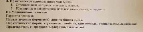 Значение простейших в жизни человека. кратко, и точно. много !