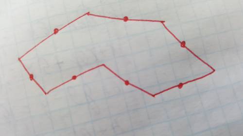 На сторонах многоугольника отметь 7 точек так чтобы на всех его сторонах было отмечено одинаковое чи