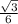 \frac{ \sqrt{3} }{6}