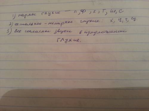 Назови в словах глухие парные согласные звуки назови оставшиеся согласные звуки уакие они . что инте