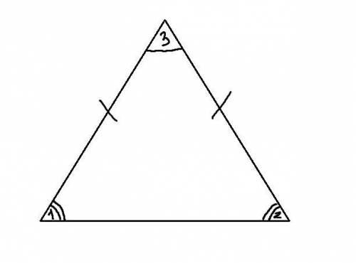 Сумма углов при основании равнобедренного треугольника равна 80 градусов найдите углы треугольника