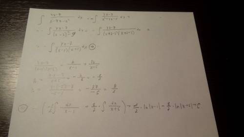 Решить по интеграллам ) s (4x-7) dx /√5-4x-x^2