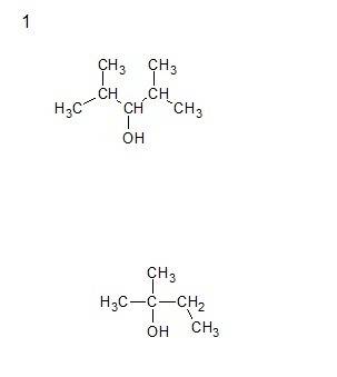 Составить структурные формулы следующих спиртов а) 2,4-диметилпентанол-3 б) 2-метилбутанол-2 2) пост