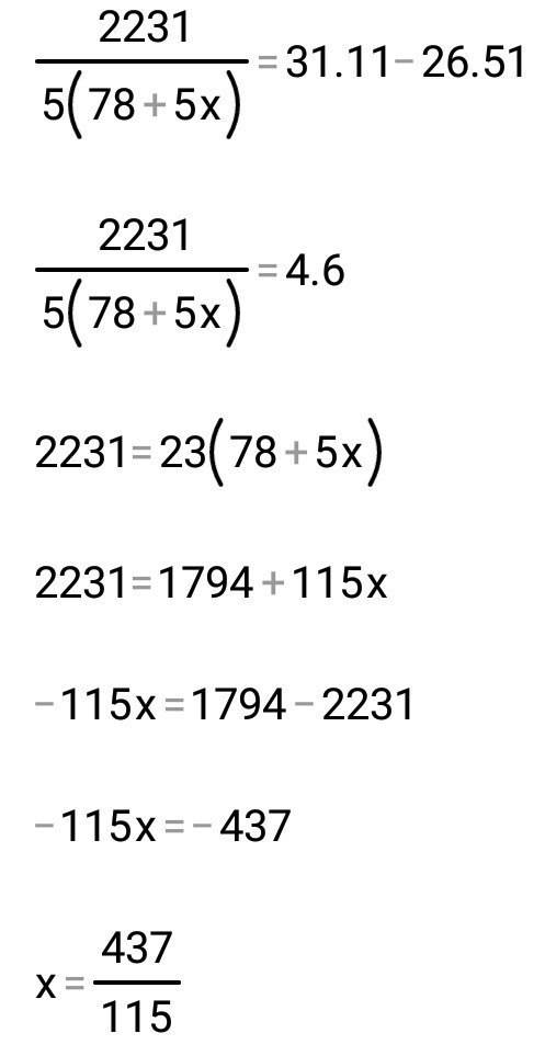 Решить уравнение по ! 1) 3,4×(0,4х+0,2)+1,52=8,32 2) 44,62: (7,8+0,5х)+26,51=31,11