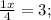 \frac{1x}{4}=3;