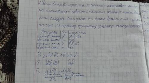 Придумайте, , 2 простые на дигибридное скрещивание, которых нет в интернете и решите их. буду вам.