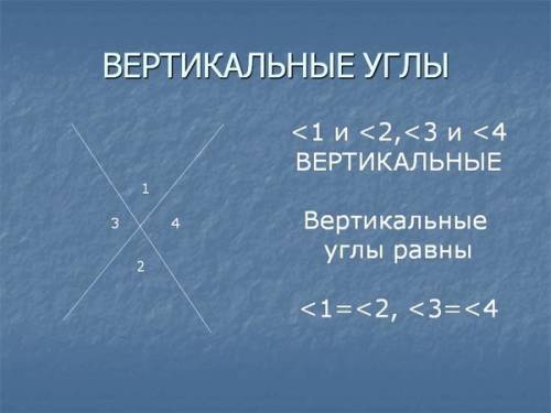 Биссектрисы вертикальных углов дополняют друг друга до прямой?