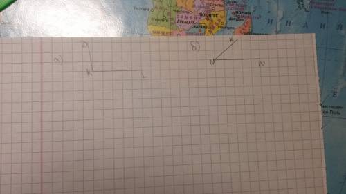Постройте углы, если : а) dkl = 95 градусов б) kmn = 59 грдусов