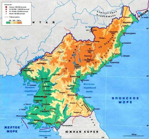 План описания страны. корея. 1. какие карты надо использовать при описании страны. 2. в какой части