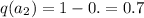 q(a_2)=1-0.=0.7