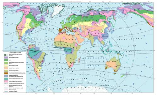 Зональные природные комплексы геогафические и природные зоны