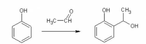Написать уравнение реакций фенола с ацетальдегидом
