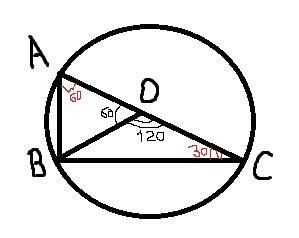 Точка o центр окружности описанной около треугольника abc известно что угол aob=60 градусов угол boc