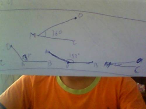 Постройте угол oab=137°∠, ∠mcb=16°,∠ aob=153°,∠omc=36°. пришлите ответ рисунок