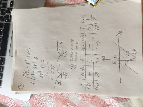 1)найдите интервал возрастания и убывания функции f(x)=3x^2-6x+30 2)постройте график функций f(x)=x^