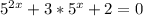 5 ^{2x}+3*5^x+2=0