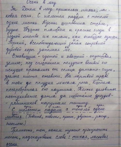 Какие слова подсказывают громкость,тон,каким нужно произносить текст? озаглавьте текст. укажите пред