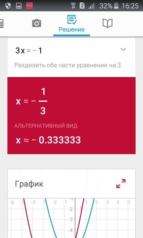 Решить уровнение (x-1)(x+5)=(x-2)(x+3)